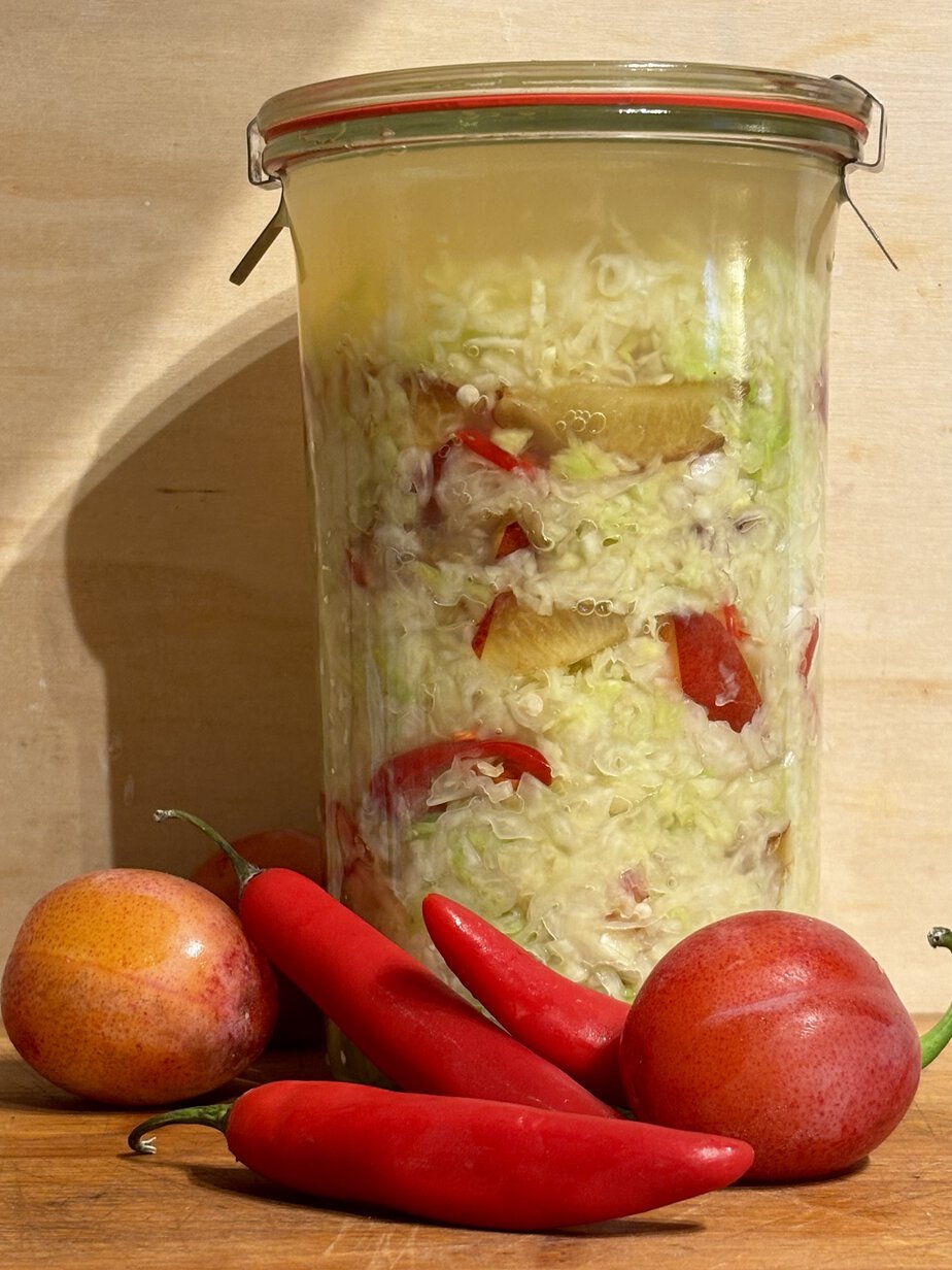 Plommekraut med chili